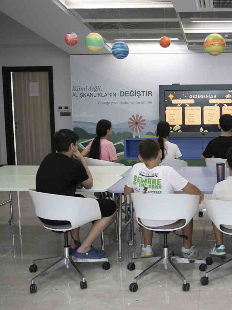 Mercan Yaz Okulu’nda 587 çocuk bilimle buluştu