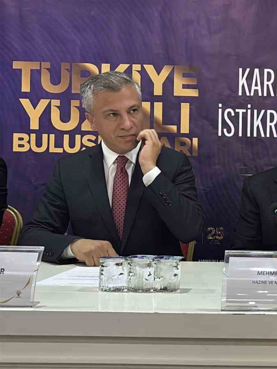 Bakan Şimşek Bolu’da iş dünyası ve teşkilatla buluştu