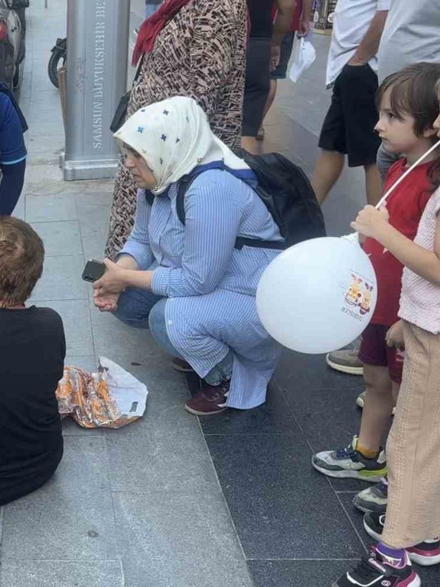 Samsun’da otomobilin çarptığı 5 yaşındaki çocuk hafif şekilde yaralandı