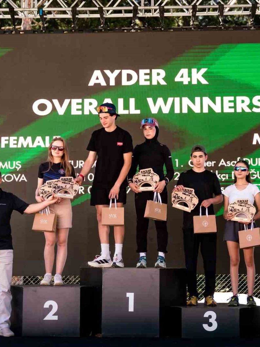Kaçkar BY UTMB’de dereceye giren sporcular ödüllendirildi