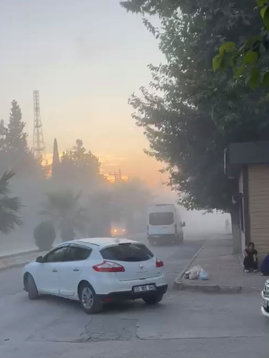 Mahallede toz hakim oldu