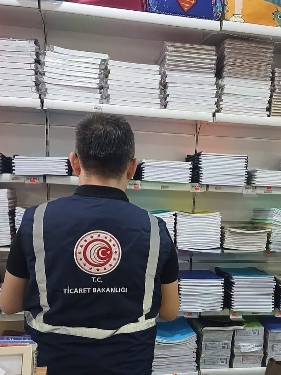 Bolu’da okul ürünlerine sıkı denetim: 6 bin 200 ürün incelendi