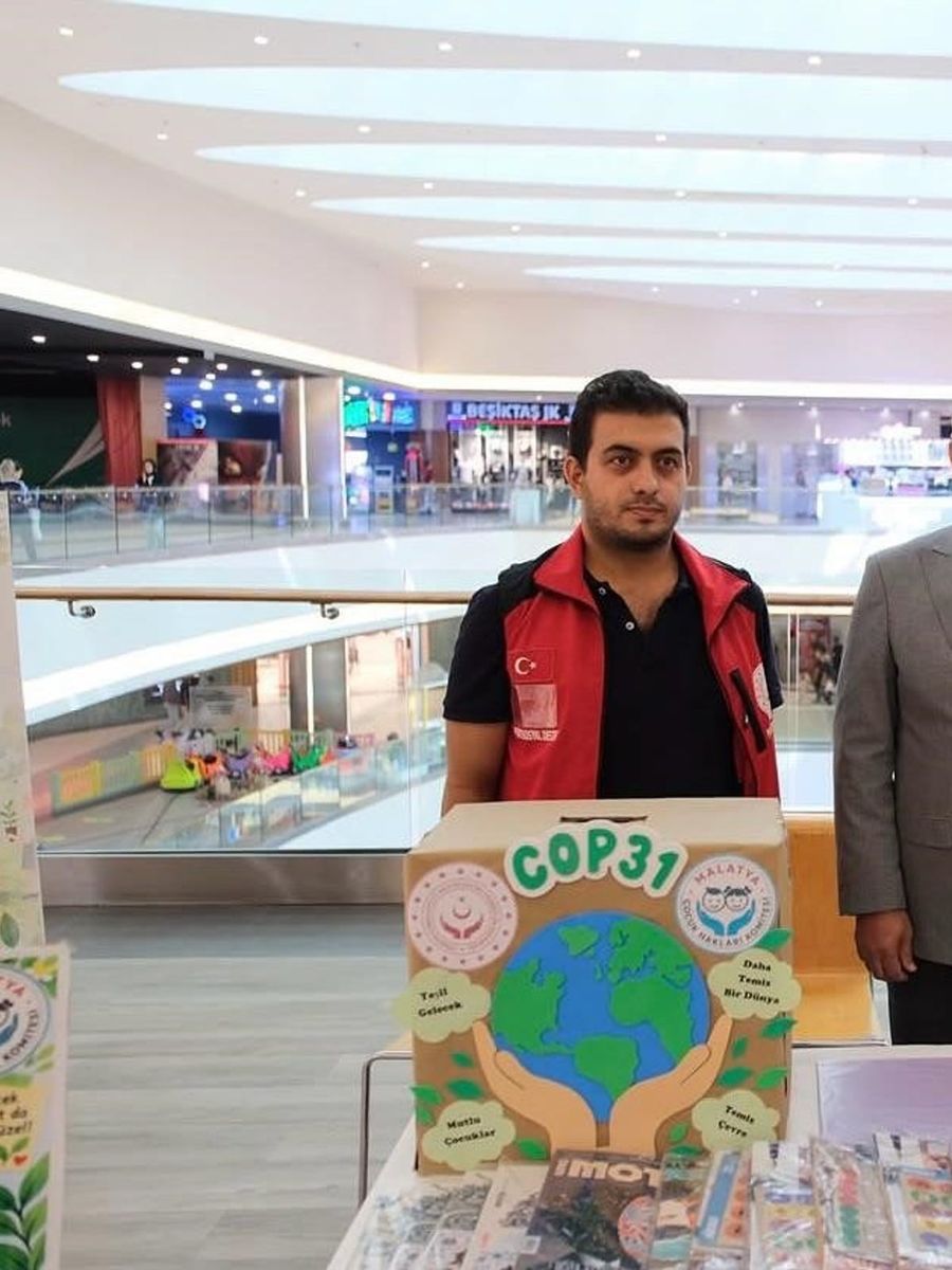Malatya’da COP31 kapsamında farkındalık standı açıldı