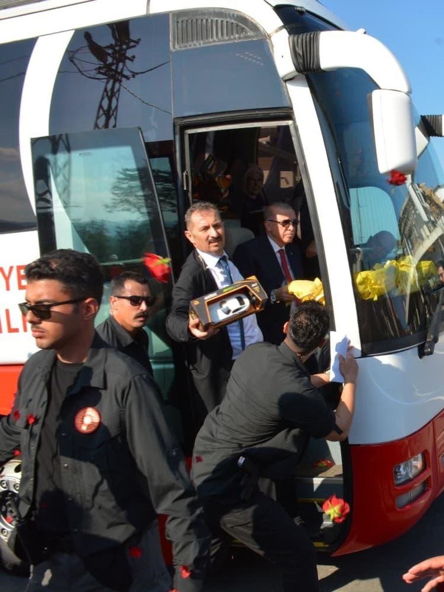 Canik’te Cumhurbaşkanı Erdoğan’a yoğun ilgi