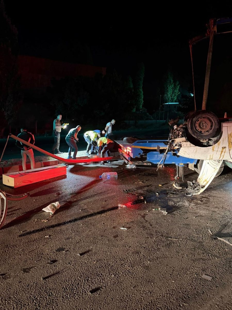 Ankara’da otomobil takla attı: 1 ölü