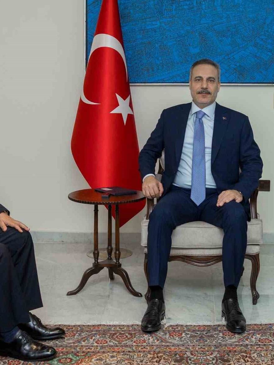 Bakan Fidan, Suriye Türkmen Meclisi Başkanı Mustafa ile görüştü