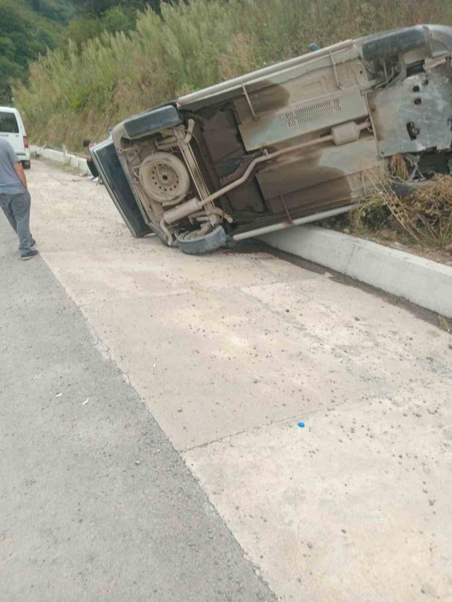 Trabzon’da trafik kazası: 5 yaralı