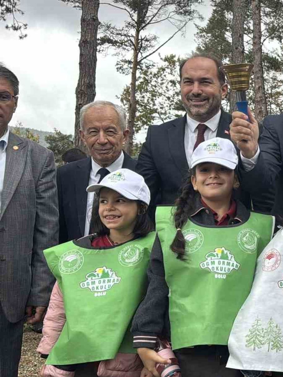 Türkiye’de bir ilk: Bolu’da "Orman Okulu" eğitime açıldı