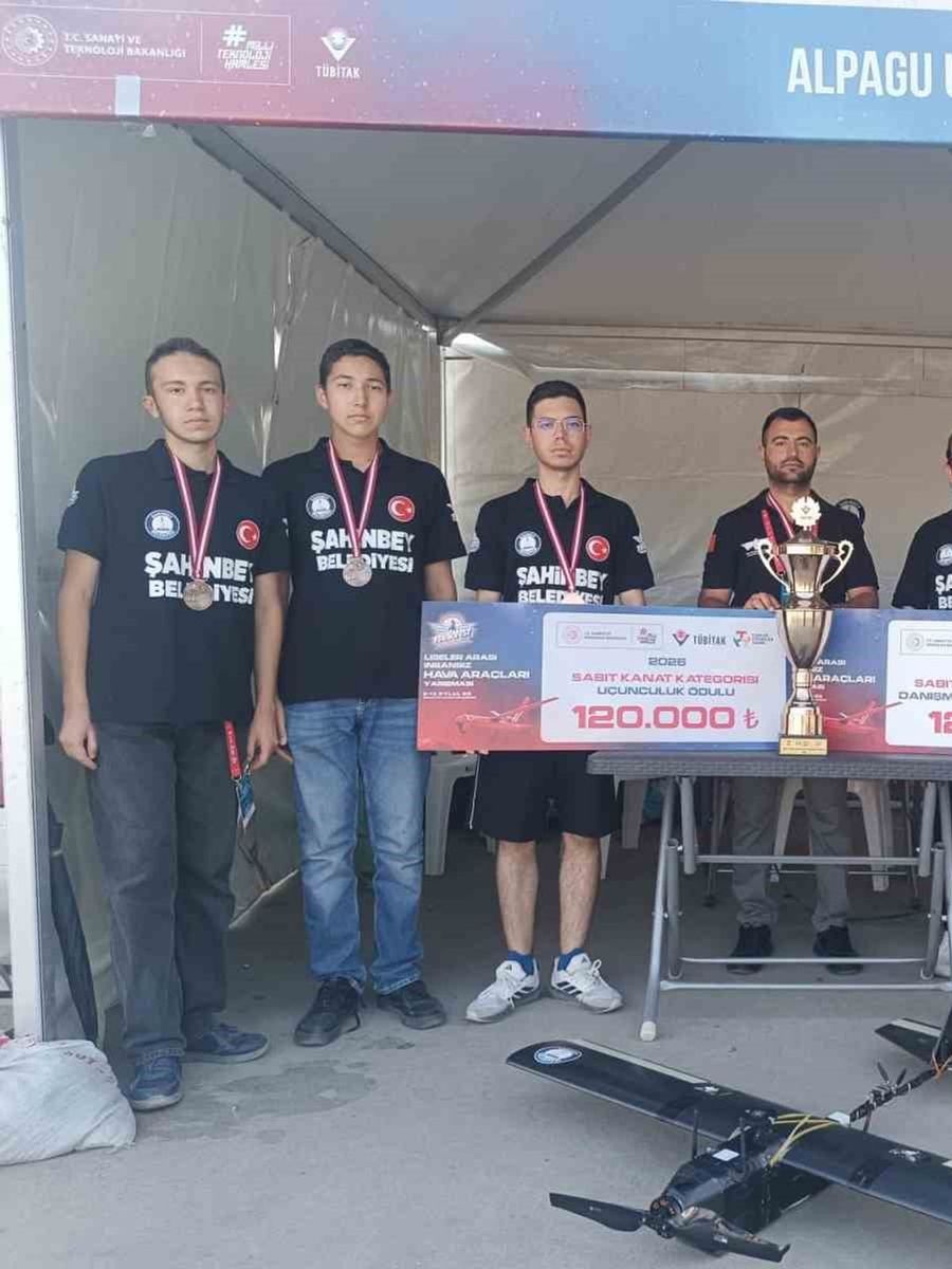 TEKNOFEST’te Şahinbey Belediyesi’den çifte gurur