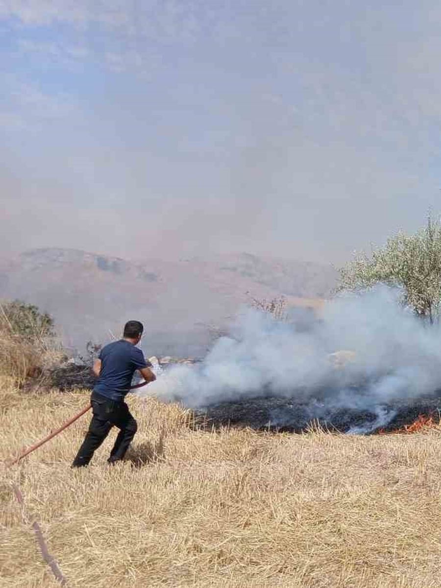 Saraykent’te 150 dönüm arazi yandı