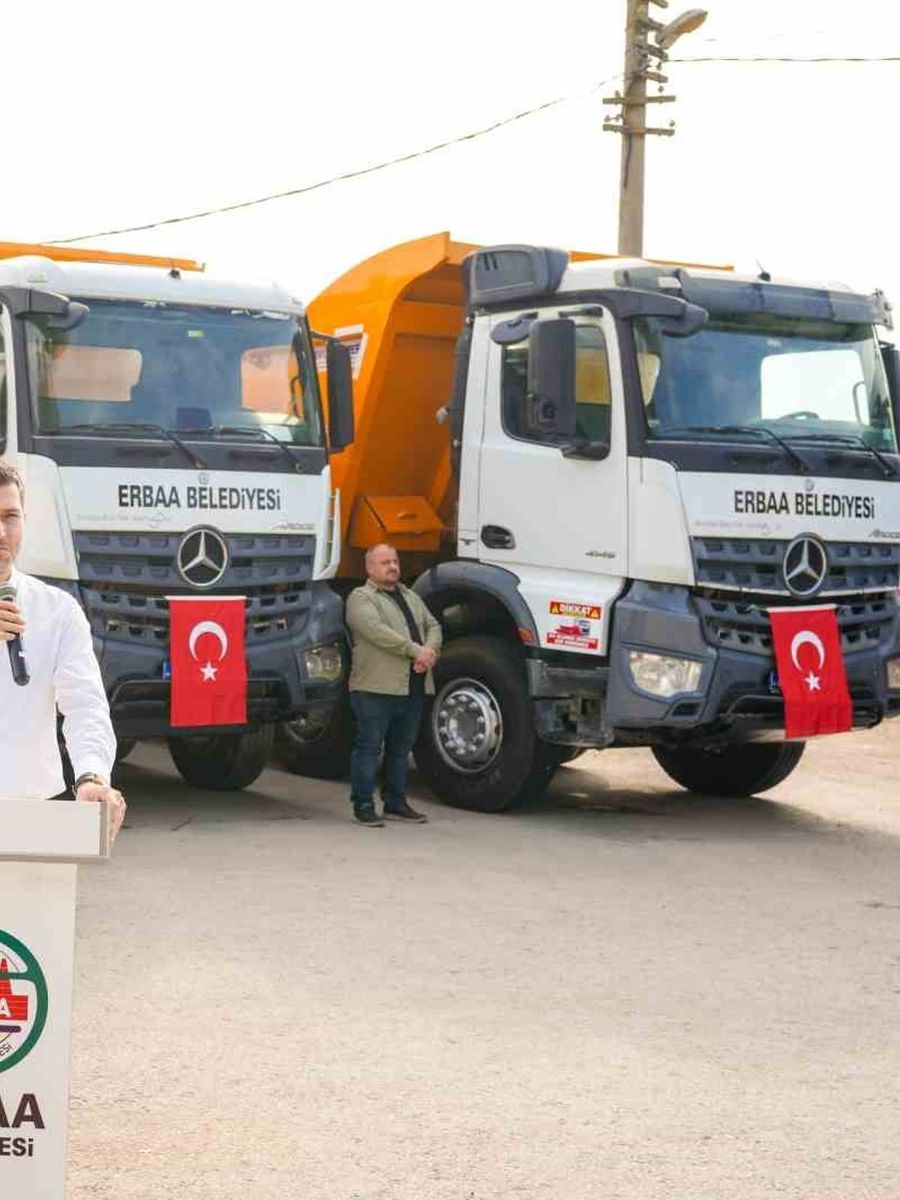 Erbaa Belediyesi araç filosunu güçlendirdi