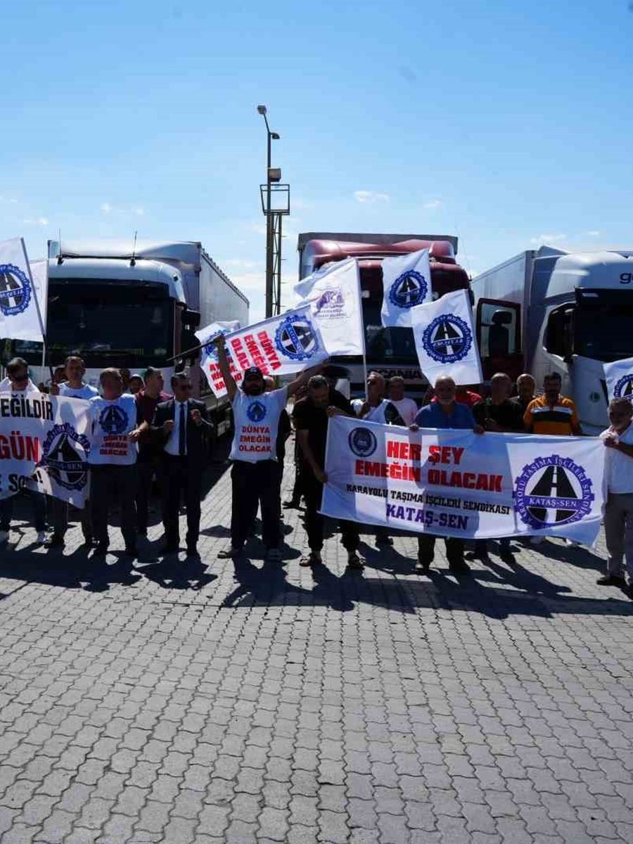 Tır şoförleri Kapıkule’de Schengen vizesi sorununa dikkat çekti