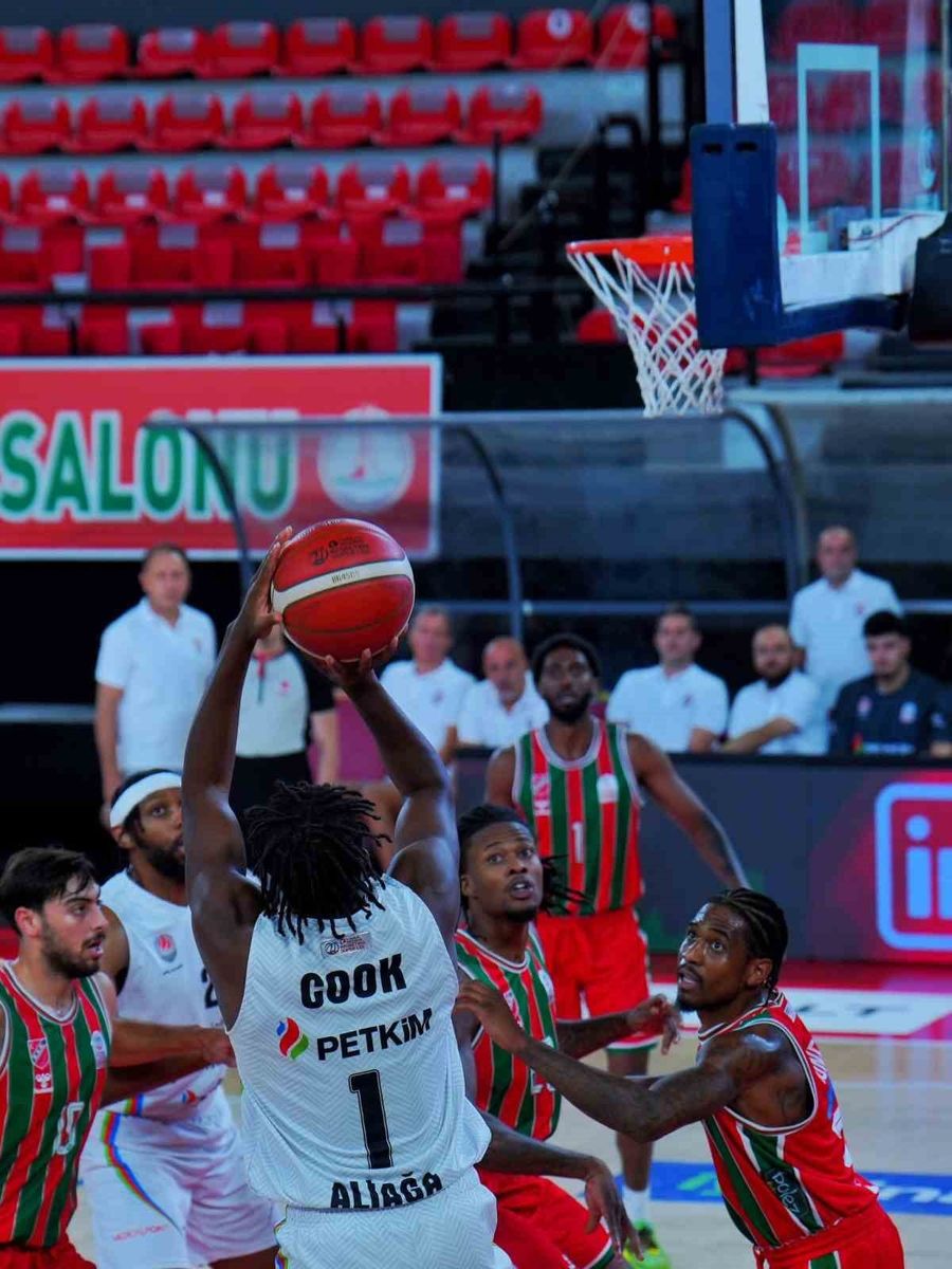 Aliağa Petkimspor, hazırlık maçında Karşıyaka’yı mağlup etti