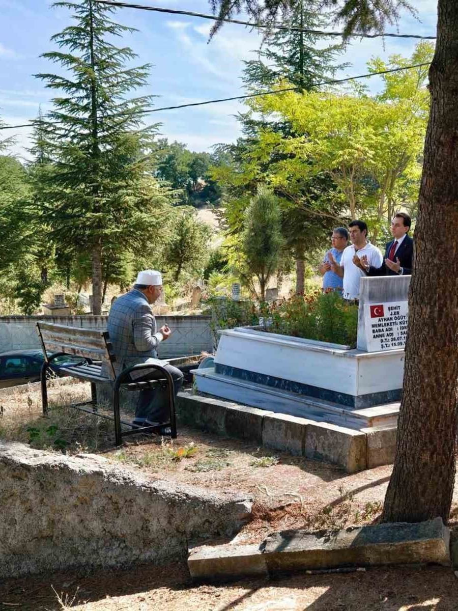 Hisarcıklı şehit Ayhan Öğüt, şehadet yıl dönümünde dualarla anıldı