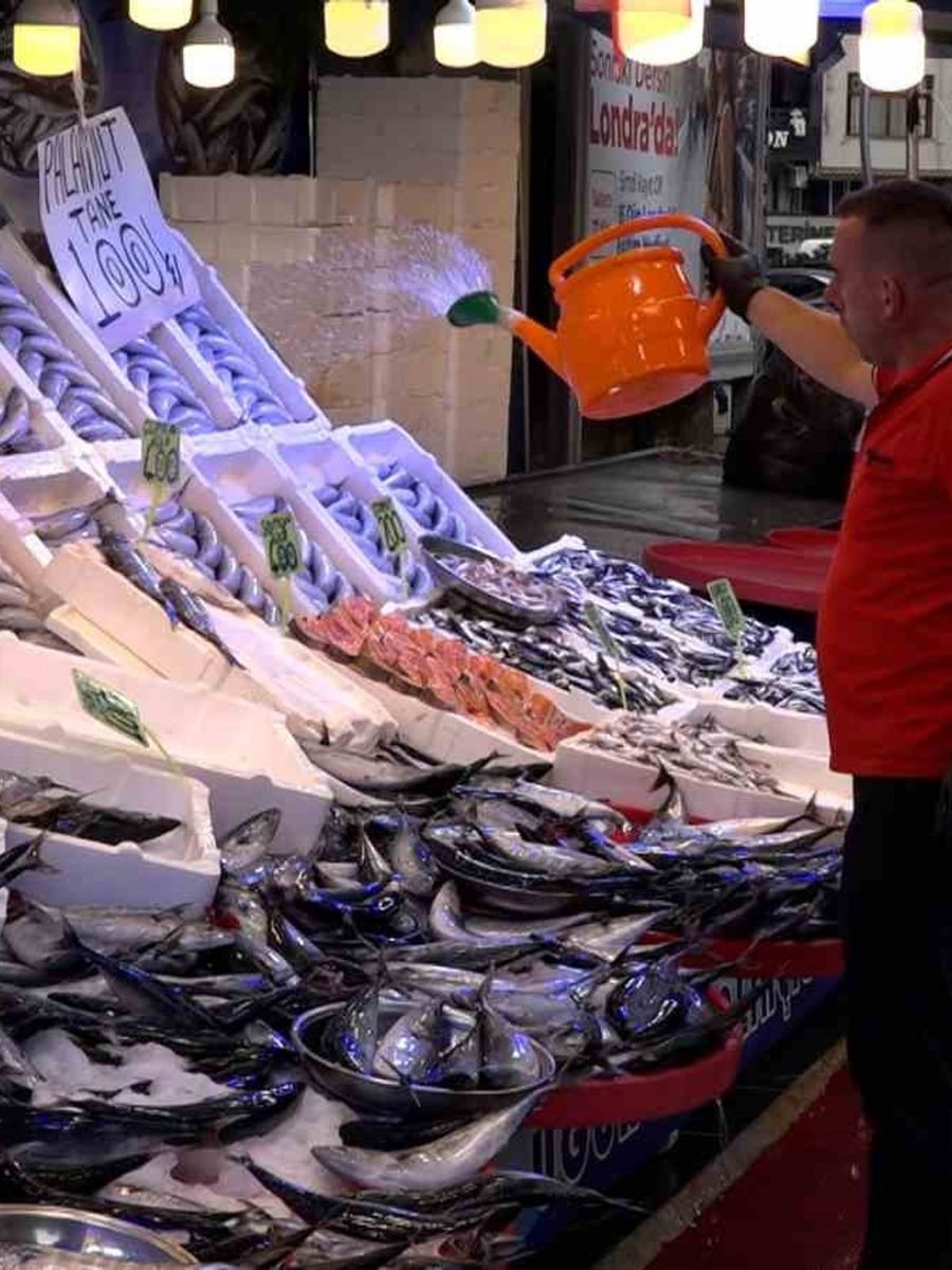 Palamut hem vatandaşın hem esnafın yüzünü güldürüyor