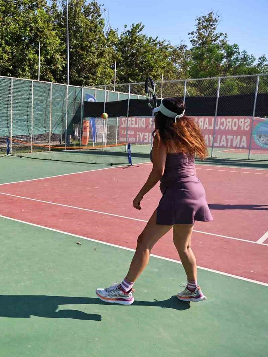 Beach Park’ta tenis keyfi