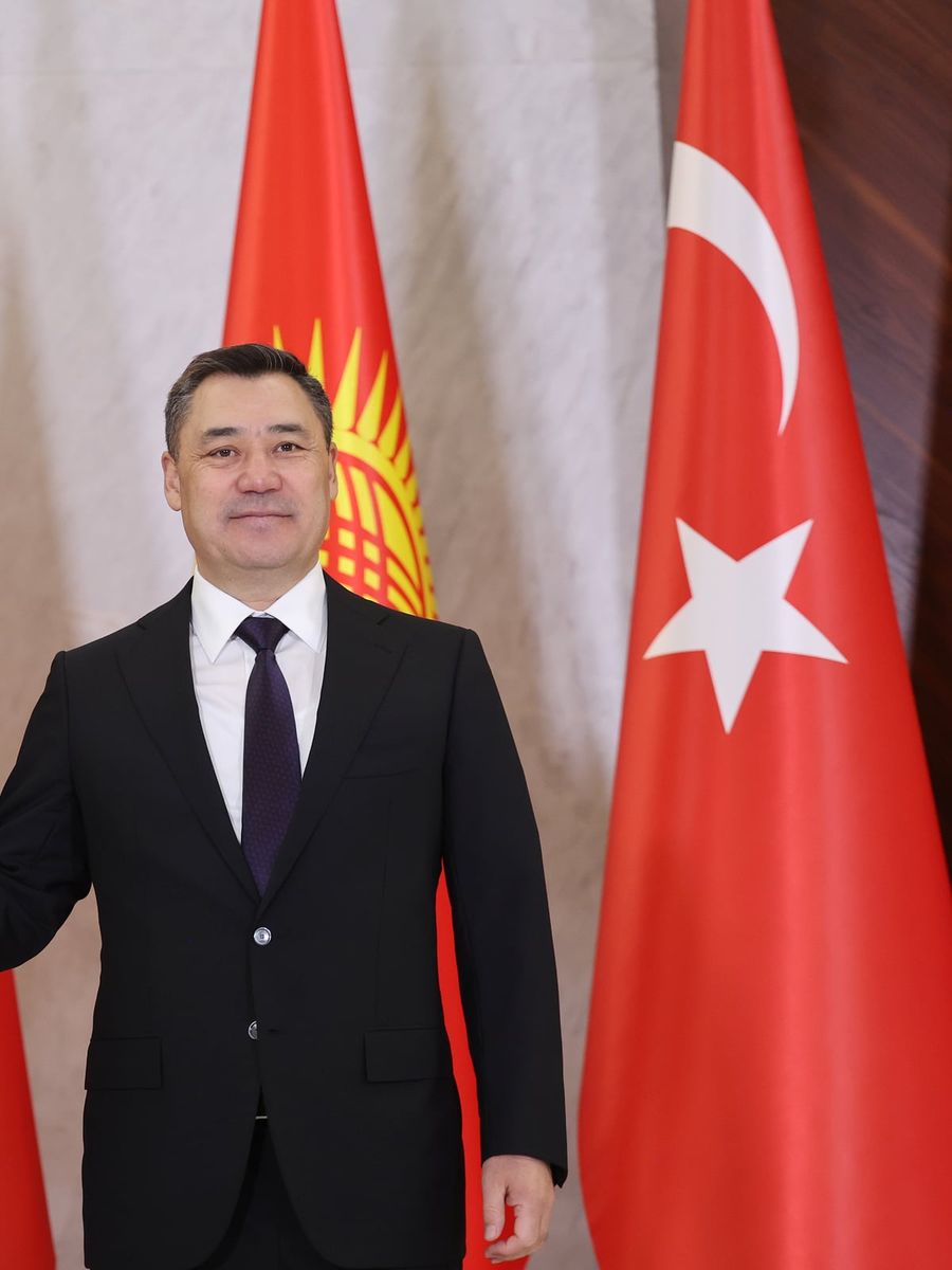 Cumhurbaşkanı Erdoğan, Kırgız mevkidaşı Caparov ile görüştü
