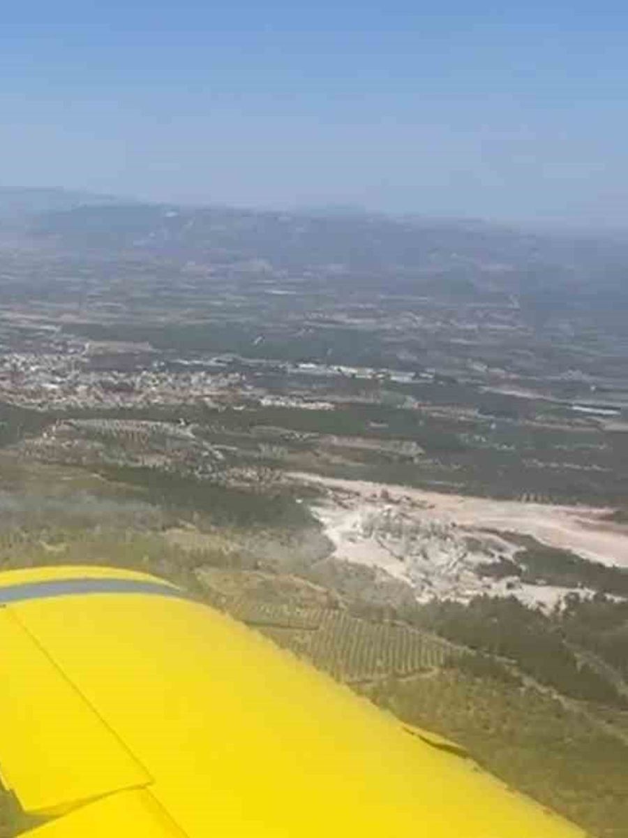 Soma’da orman yangını kontrol altına alındı