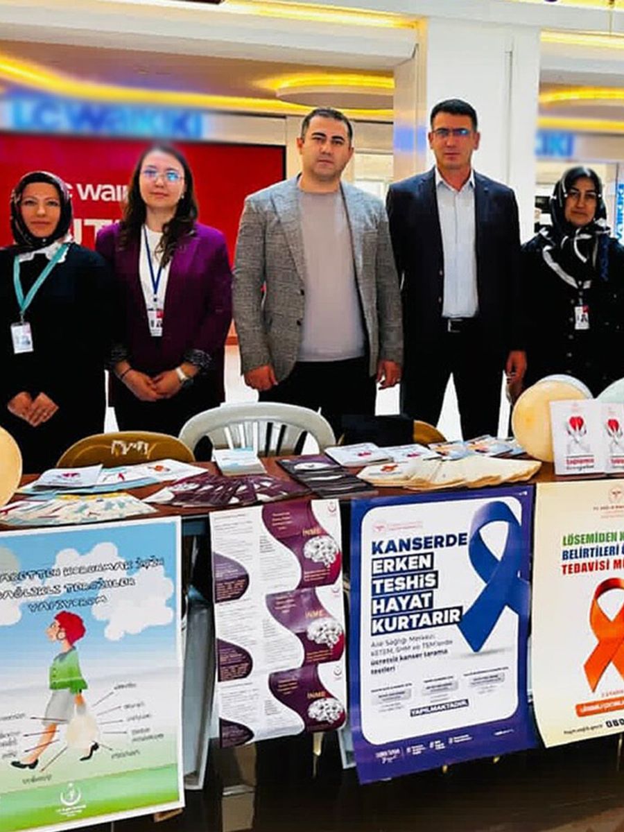 Erzincan’da Halk Sağlığı Haftası kapsamında farkındalık etkinlikleri düzenlendi