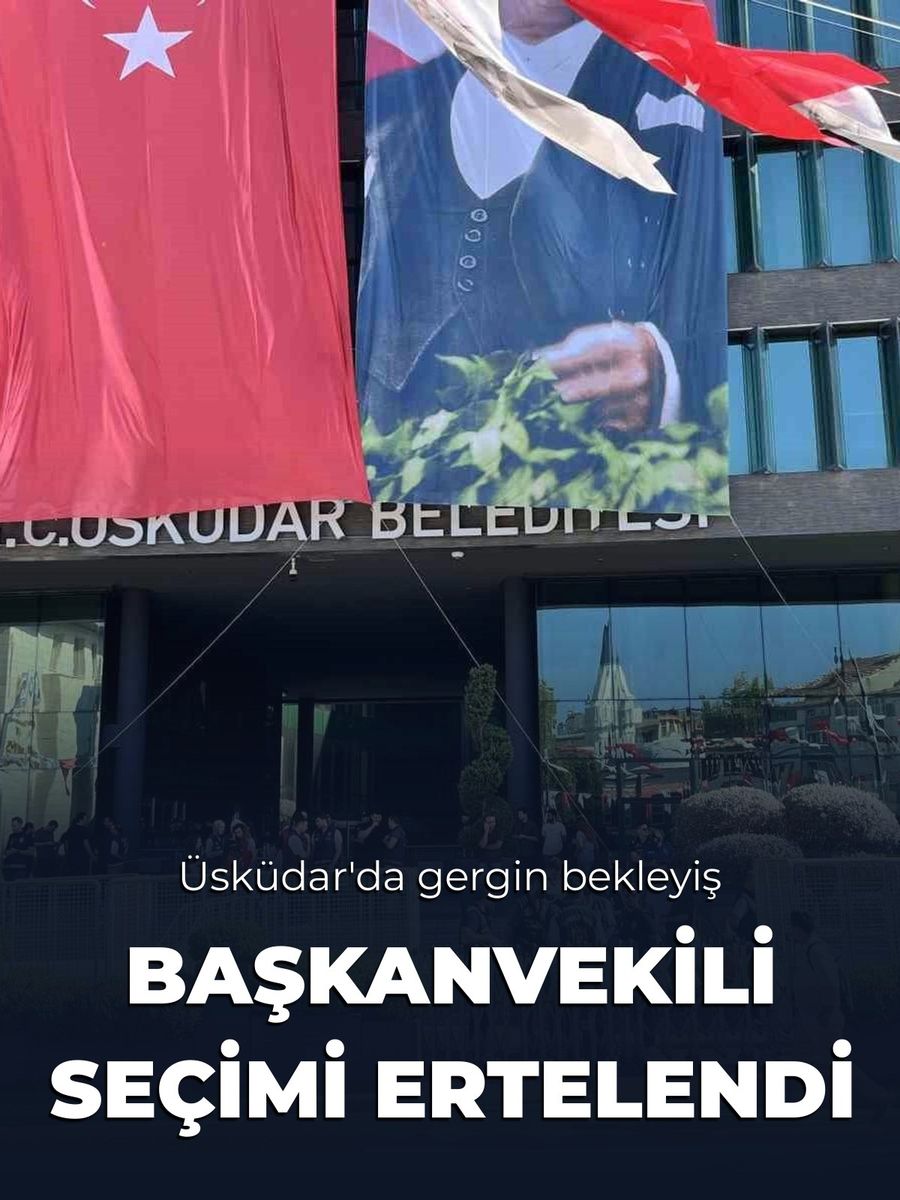 POLİS BELEDİYE BİNASI ÇEVRESİNDE GÜVENLİK ÖNLEMİ ALDI