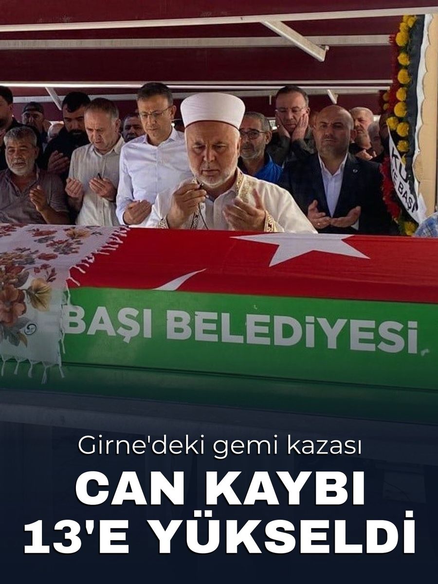 Girne’deki gemi kazasında hayatını kaybeden Eskişehirli kadın son yolculuğuna uğurlandı