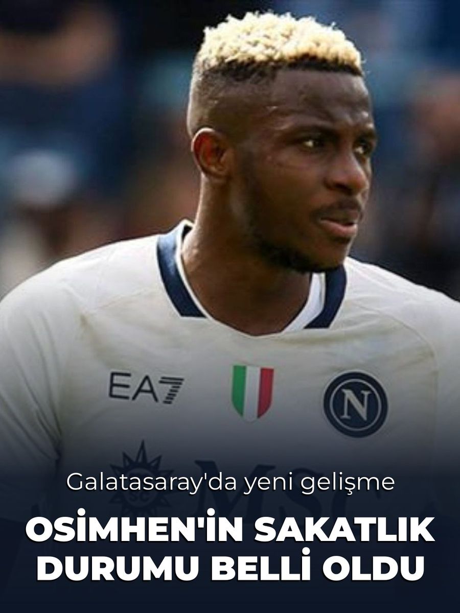 GALATASARAY’IN NİJERYALI FUTBOLCUSU VİCTOR OSİMHEN, BAŞAKŞEHİR MAÇINDA 33. DAKİKASINDA SAKATLIĞINDAN DOLAYI OYUNDAN ÇIKARKEN, OSİMHEN'İN YERİNE BARIŞ ALPER YILMAZ OYUNA GİRDİ.