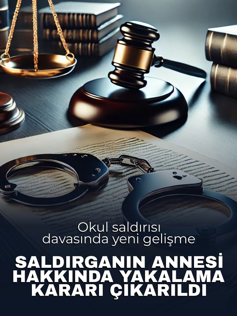 Okul saldırısı davasında tahliye edilen anne hakkında yakalama kararı çıkarıldı