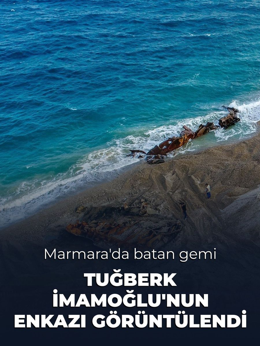 Tuğberk İmamoğlu gemisinin enkazı görüntülendi
