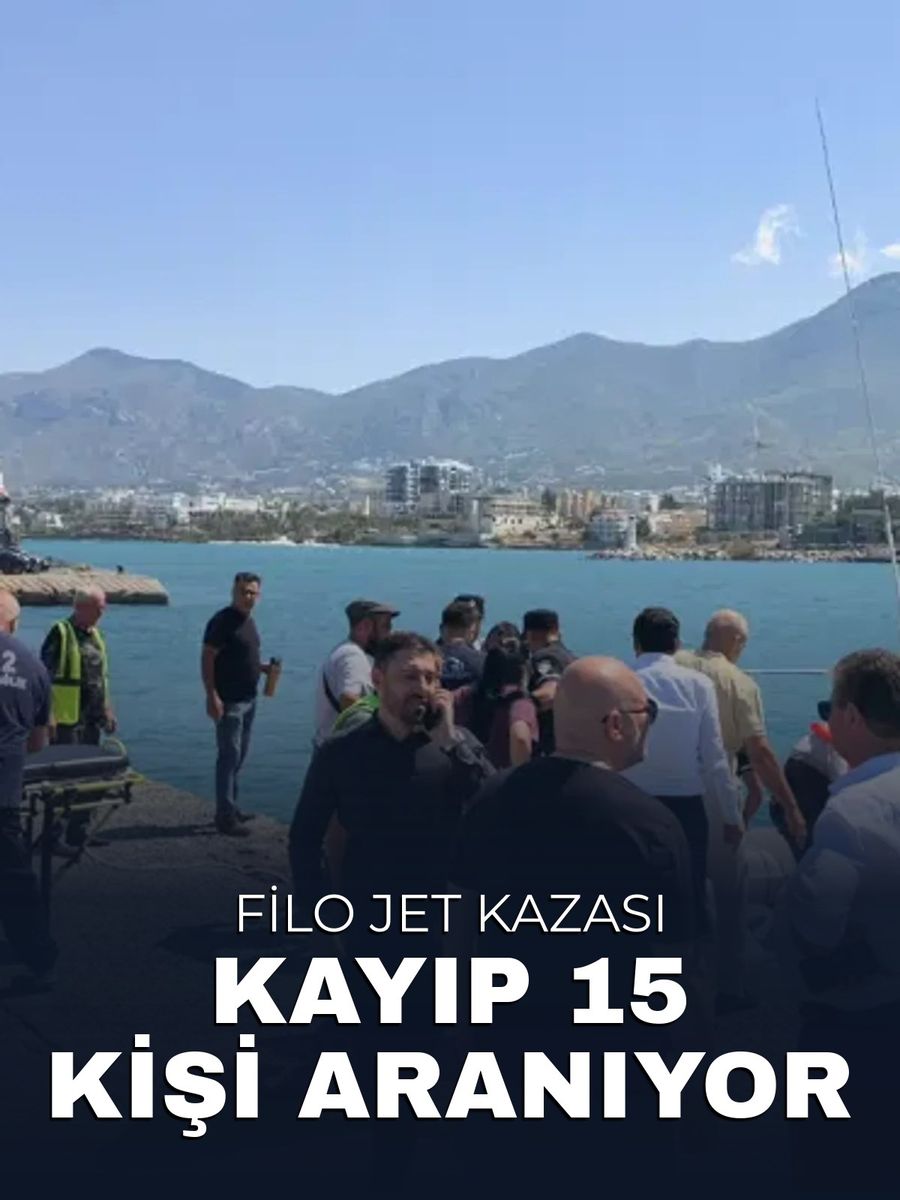 Filo Jet Gemisi Enkazında Kayıp 15 Kişi Aranıyor