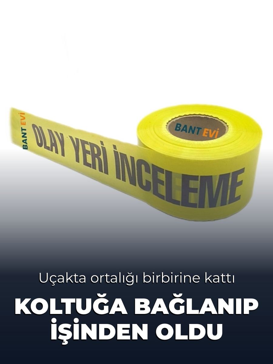 Uçakta taşkınlık yapan yolcu koltuğa bantlandı, işinden oldu