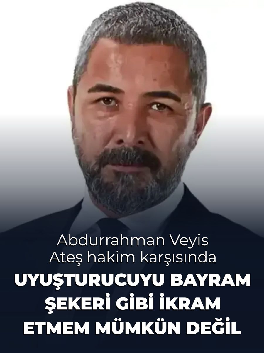 Abdurrahman Veyis Ateş uyuşturucu suçlamasıyla hakim karşısında