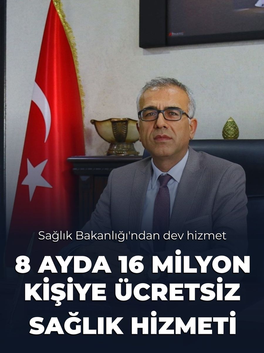 Sağlıklı Hayat Merkezleri'nden 8 Ayda 16 Milyon Kişiye Ücretsiz Hizmet