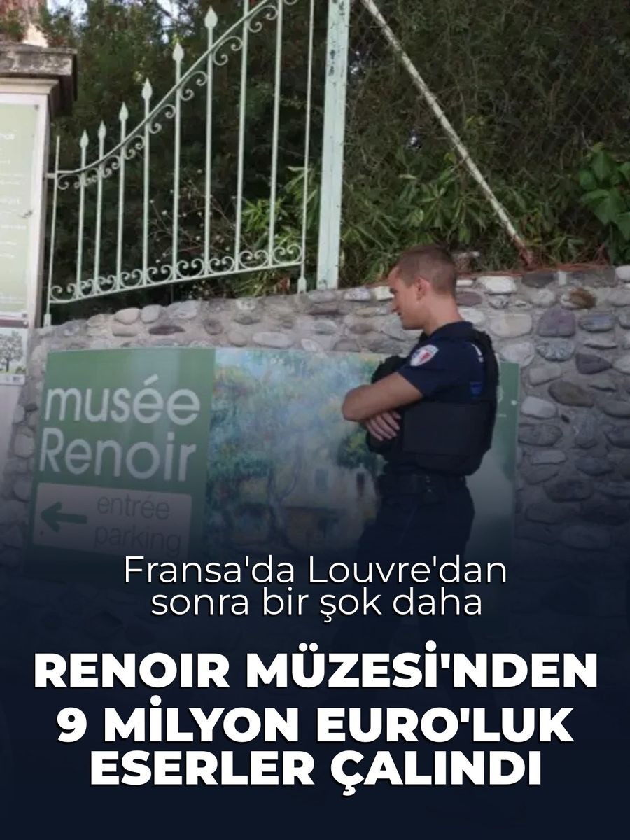 Renoir Müzesi'nden 9 Milyon Euro Değerinde Sanat Eseri Çalındı