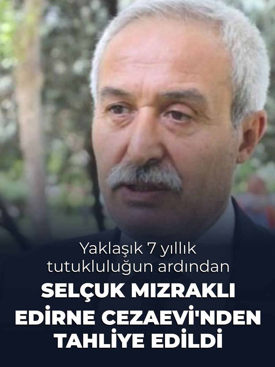 Selçuk Mızraklı 7 Yıl Sonra Tahliye Edildi