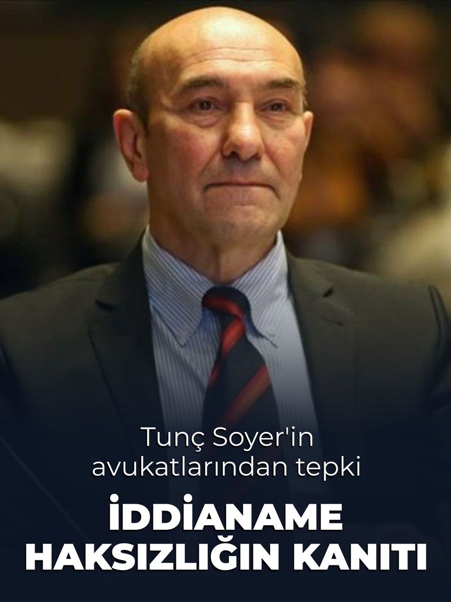 Tunç Soyer Hakkındaki İddianame Mahkemeye Sunuldu
