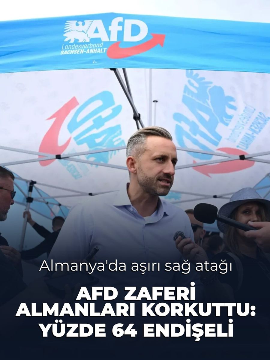 AfD'nin Saksonya-Anhalt Zaferi Almanya'da Endişe Yarattı