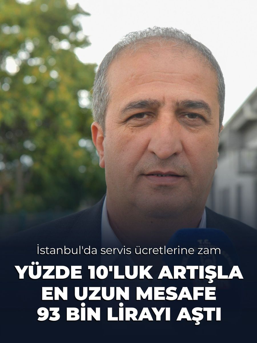 İstanbul'da okul servis ücretlerine yüzde 10 zam