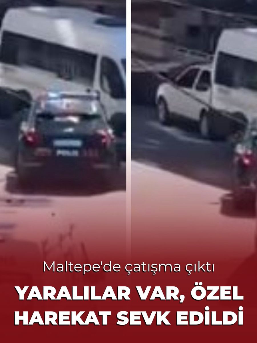 Maltepe'de silahlı çatışma: Yaralılar var, özel harekat devrede
