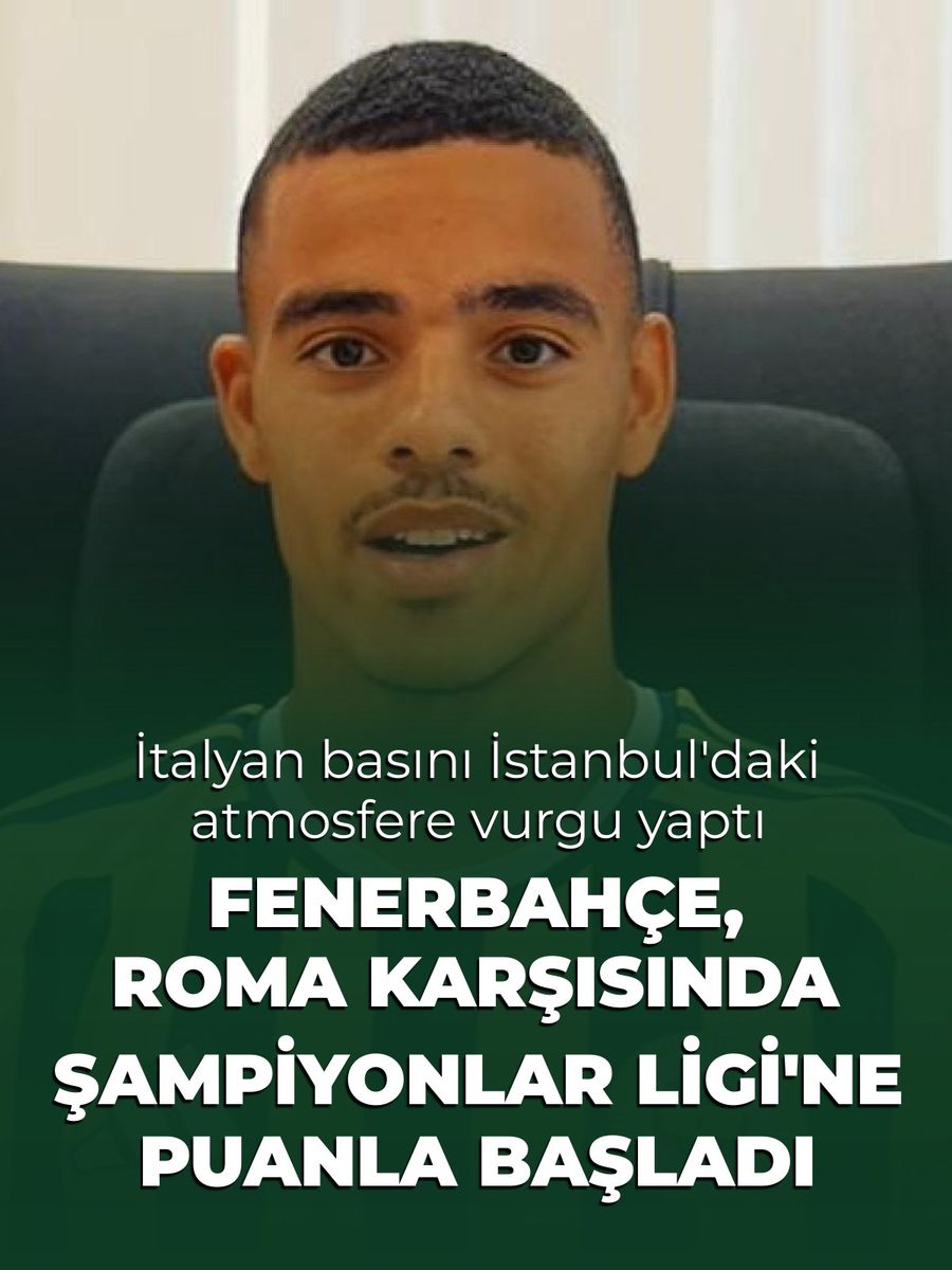Fenerbahçe, Roma Karşısında Şampiyonlar Ligi'ne Puanla Başladı: İtalyan Basını Atmosfere Dikkat Çekti