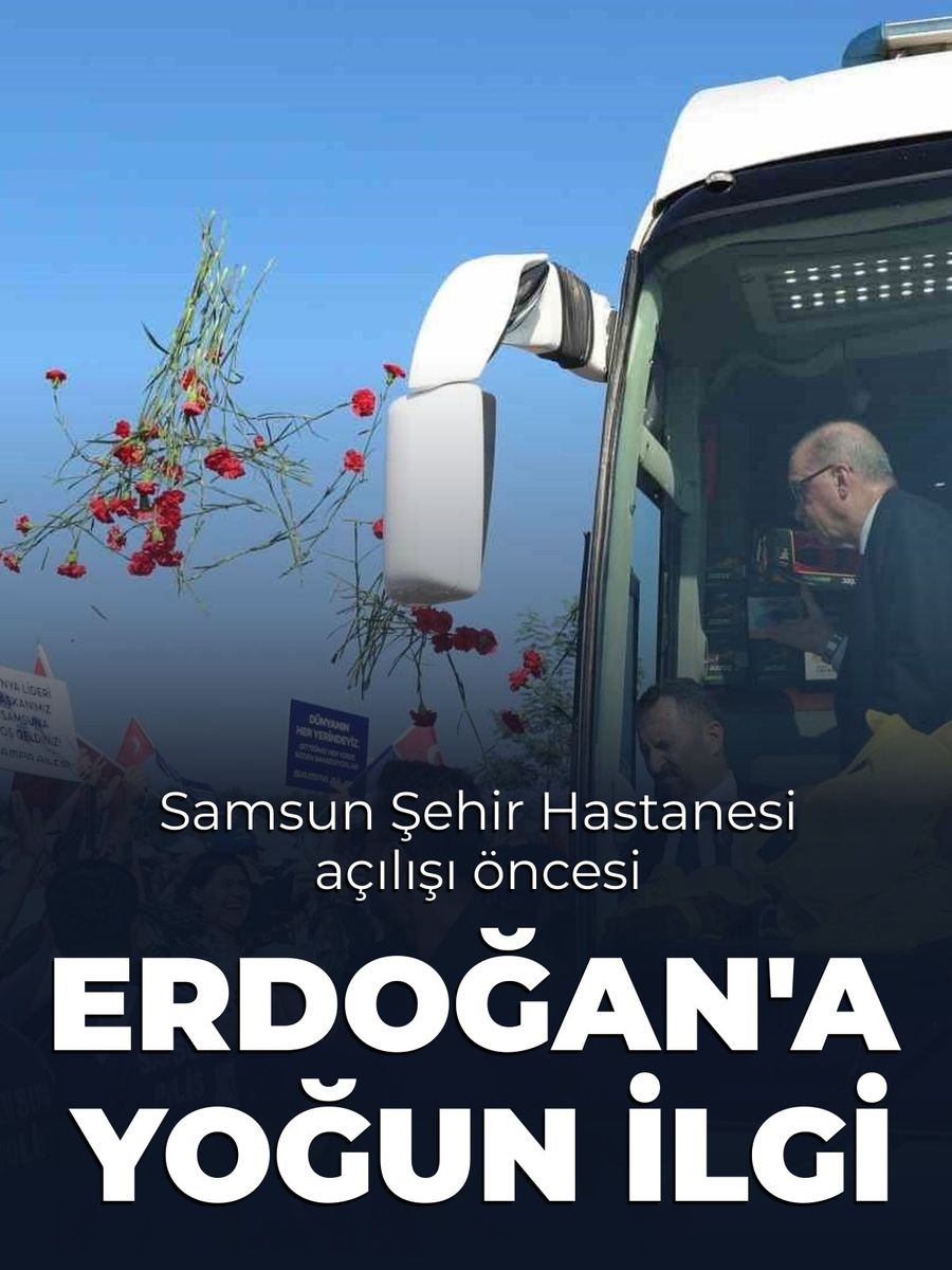 Cumhurbaşkanı Erdoğan’a sevgi seli