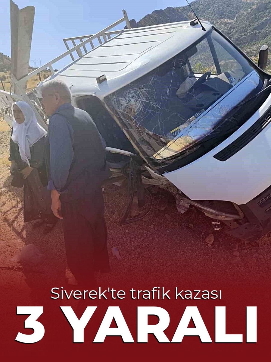 Siverek'te Tır ile Kamyonet Çarpıştı: 3 Yaralı