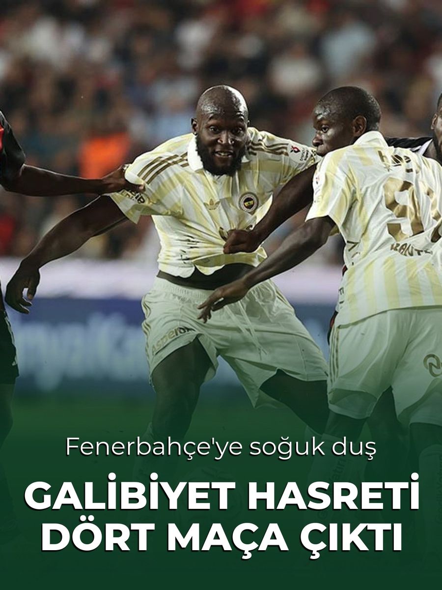 Fenerbahçe'nin Galibiyet Hasreti Gaziantep'te de Sürdü
