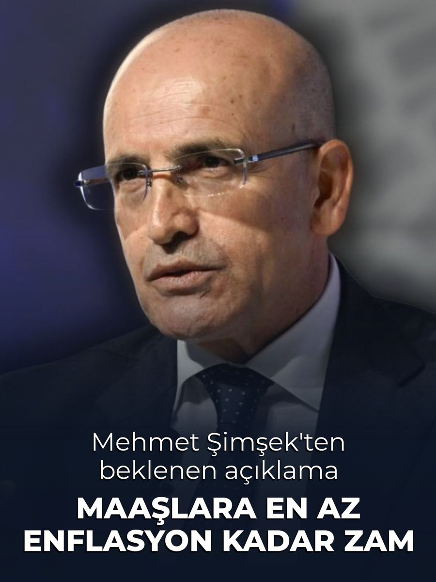 Mehmet Şimşek'ten Emekli ve Memur Maaşları İçin Enflasyon Oranı Vurgusu