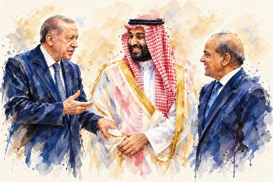 Suudi Arabistan, Türkiye ve Pakistan'dan Savunma Paktı: ABD'nin Bölgedeki Rolü Sorgulanıyor