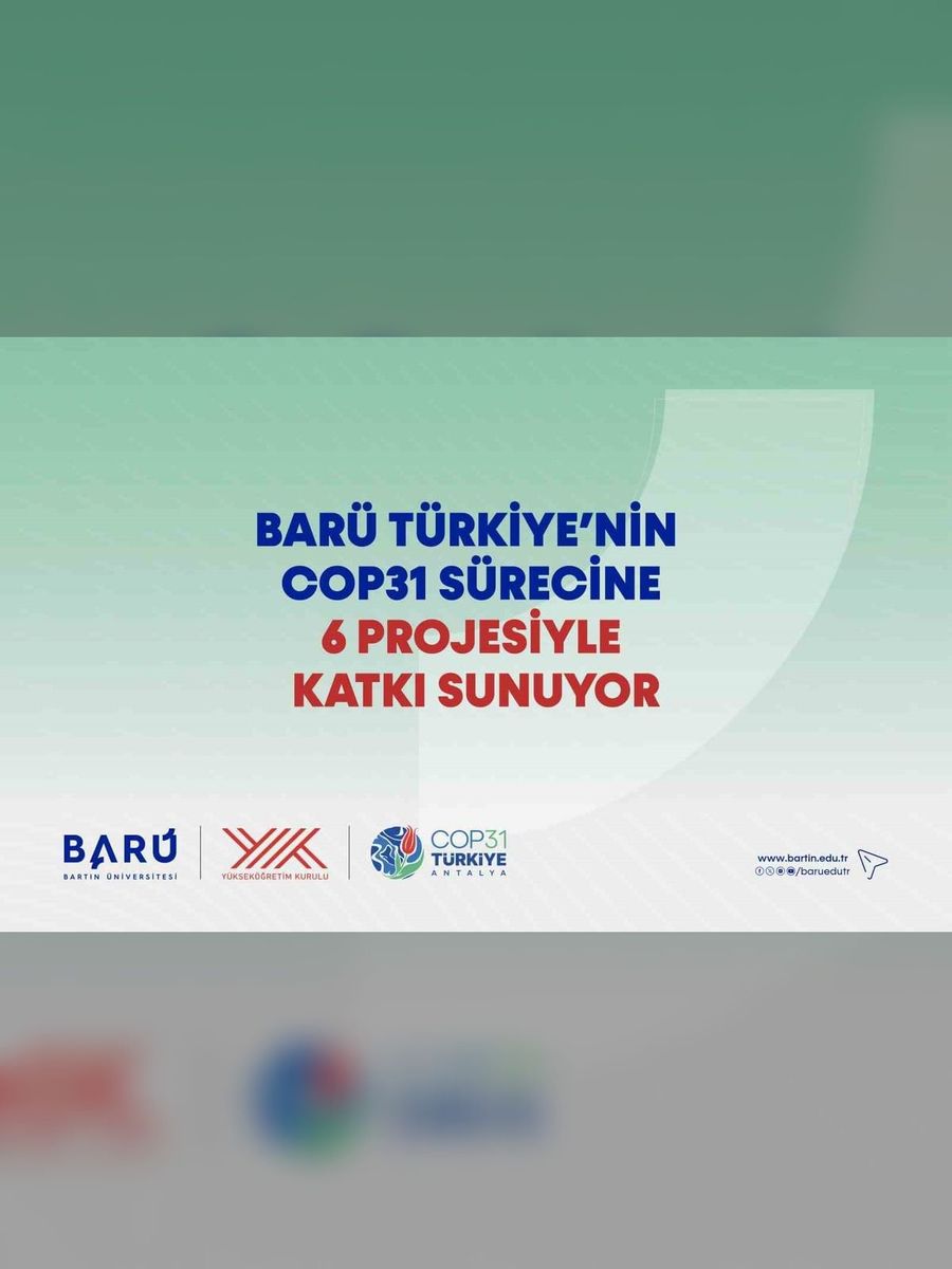 BARÜ Türkiye’nin COP31 sürecine 6 projesiyle katkı sunuyor
