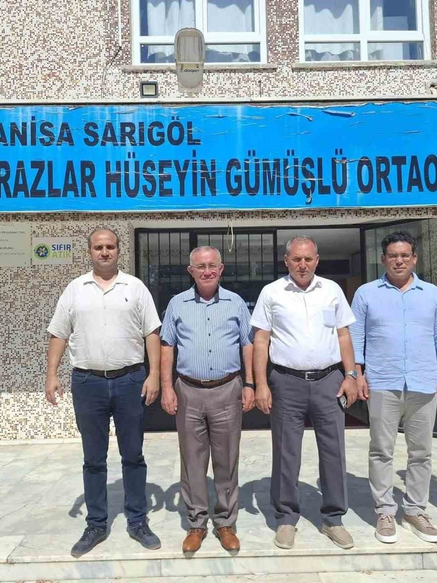 Sarıgöl’de okullara yeni eğitim yılı incelemesi