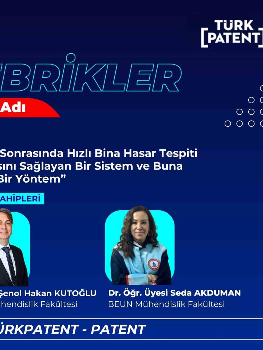 BEUN akademisyenlerinden deprem sonrası bina hasar tespitine yenilikçi çözüm