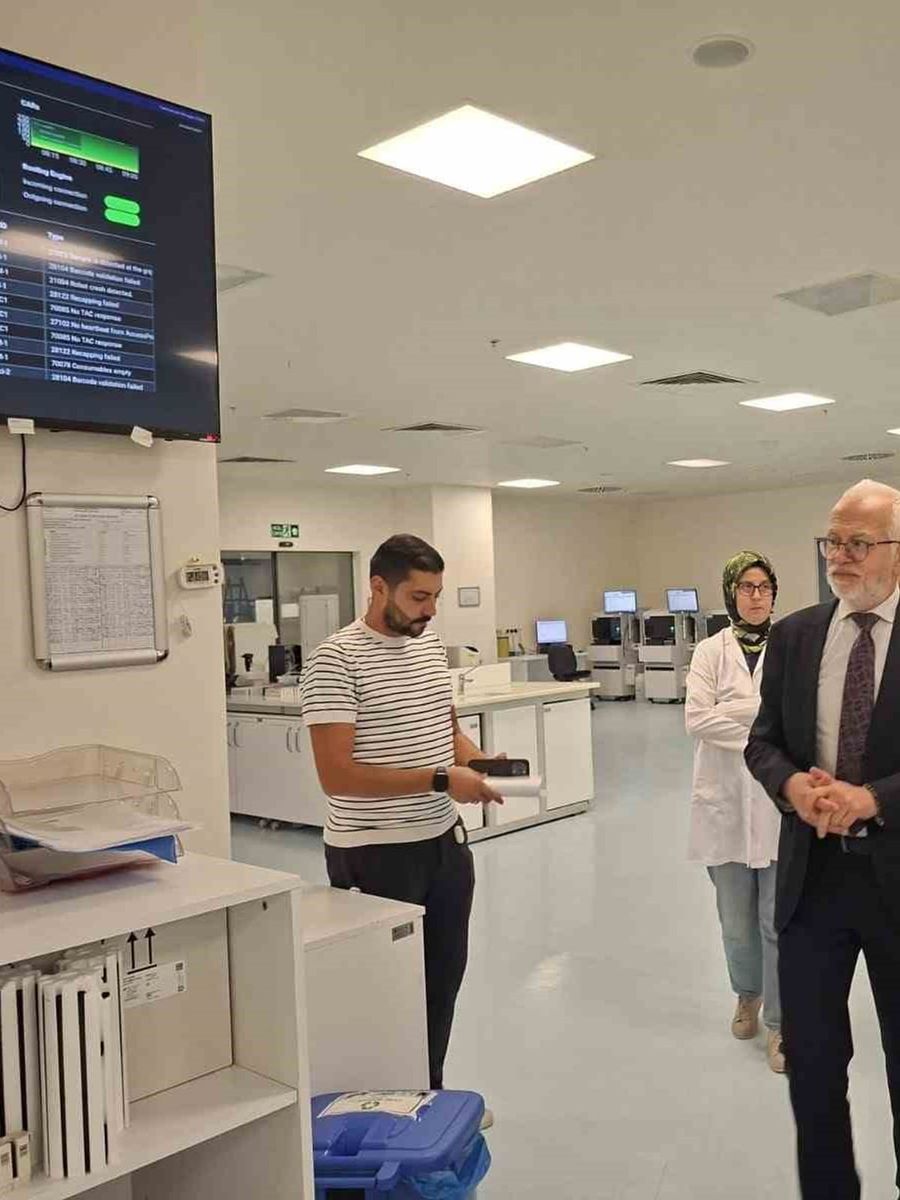 Eskişehir Şehir Hastanesi’nde laboratuvar hizmetleri yerinde incelendi