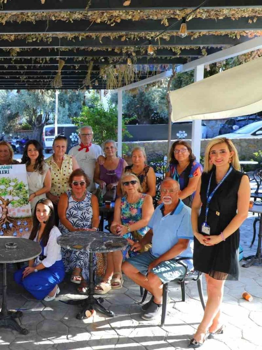 Bodrum’da emeklilere hem dijital hem psikolojik destek