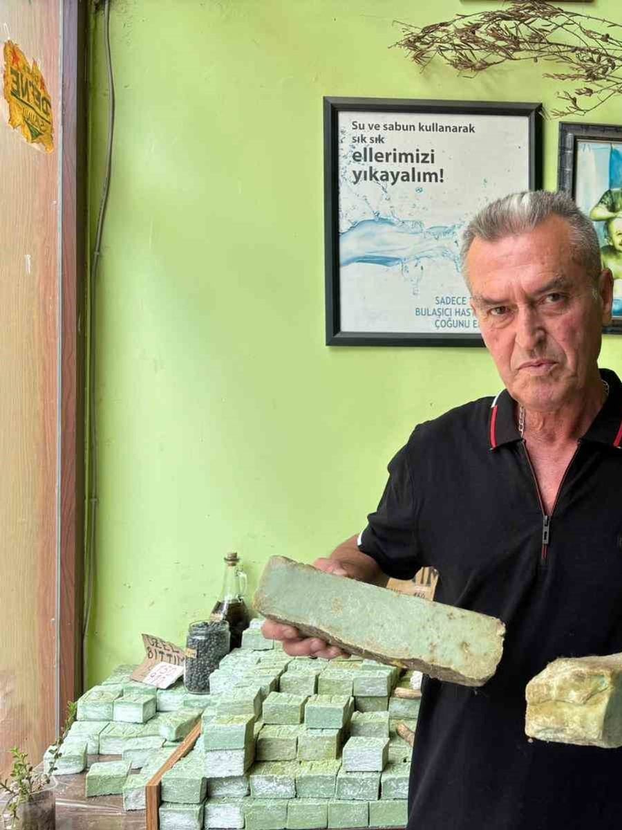 Eskişehir’de 27 yıllık sabuncudan doğal sabun tavsiyesi